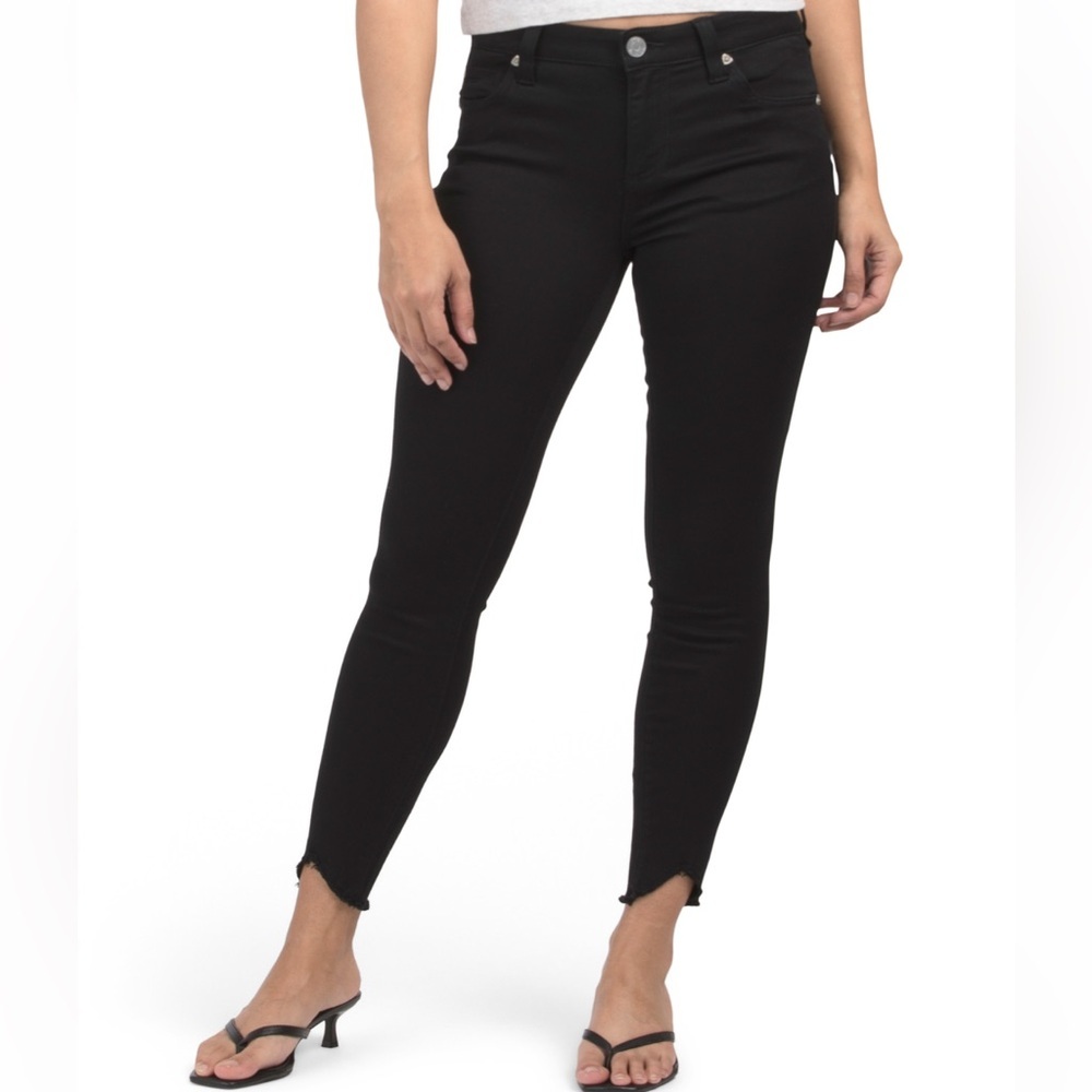 KUT FROM THE KLOTH Women's Black Carlo Ankle Skinny Jeans - Sz 6, NWT